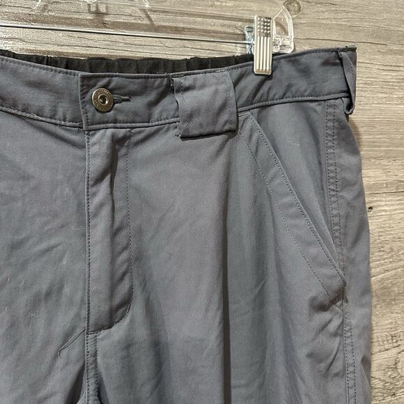 Duluth Trading Co Flex Waist 100% Nylon Pants Large 32” Inseam Gray Hiking - Picture 4 of 7